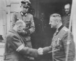 Surrender of Polish Warsaw Uprising Commander Bor Komorowski to Back Zelewsky4